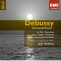 DEBUSSY:ORCHESTRAL WORKS VOL.1:LA MER/3 NOCTURNES/IMAGES FOR ORCHESTRA/ETC:JEAN MARTINON(cond)/ORTF NATIONAL ORCHESTRA/ETC