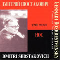 SHOSTAKOVICH:THE NOSE/2 PIECES FOR DRESSEL'S OPERA "POOR COLUMBUS":GENNADY ROZHDESTVENSKY(cond)/MOSCOW THEATRE OPERA/ETC