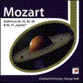 Mozart: Symphonies No.35 K.385, No.40 K.550, No.41 "Jupiter" K.551 / George Szell(cond), Cleveland Orchestra