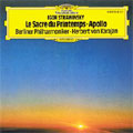 Stravinsky: The Rite of Spring, Apollon Musagete / Herbert von Karajan(cond), Berlin Philharmonic Orchestra