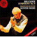 Bruckner:Symphony No.9 :Gunter Wand(Cond)/NDR Symphony Orchestra<限定盤>