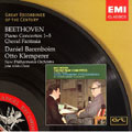 BEETHOVEN:PIANO CONCERTO NO.1-5:DANIEL BARENBOIM(p)/OTTO KLEMPERER(cond)/NPO