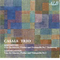 Beethoven: Piano Trio no 7; Mendelssohn: Piano Trio no 1 / Casals, Cortot, Thibaud
