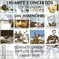 Telemann: Trumpet Concertos / Jan Hasenohrl, Clarino Consort, Oldrich Vlcek, Virtuosi di Praga