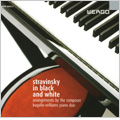 Stravinsky in Black and White -Arrangements for Piano Duo by the Composer:Le Sacre du Printemps/3 Pieces for String Quartet/etc:Bugallo-Williams Piano Duo
