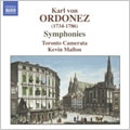 ORDONEZ:SYMPHONIES:KEVIN MALLON(cond)/TORONTO CHAMBER ORCHESTRA