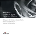 Stravinsky:Rite of Spring/Symphony of Psalms:Daniel Barenboim(cond)/Orchestre de Paris/Choeurs de l'Orchestre de Paris