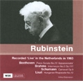 Artur Rubinstein -Recorded "Live" in the Netherlands in 1963: Beethoven, Brahms, Schumann, Chopin, etc (4/20/1963)