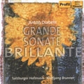 DIABELLI :GRANDE SONATE BRILLANTE:RONDO MILITAIRE OP.150/SCHERZO OP.151-1/SONATINE OP.68/ETC:WOLFGANG BRUNNER(cond)/SALZBURGER HOFMUSIK