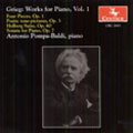 Grieg:Works For Piano Vol.1:Four Pieces/Poetic Tone-Pictures/Holberg Suite/Sonata For Piano:Antonio Pompa-Baldi