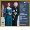 Jauchzet Gott in Allen Landen -Cantatas for Soprano & Trumpet: J.S.Bach, J.P.Krieger, Rosenmuller, etc  / Ruth Ziesak(S), Reinhold Friedrich(tp), Berliner Barock Compagney