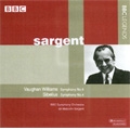Vaughan Williams: Symphony No.4 (8/16/1963/Live); Sibelius: Symphony No.4 Op.63 (9/2/1965/Live) / Malcolm Sargent(cond), BBC SO