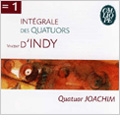D'Indy: String Quartets No.1-No.3/String Sextet op.92:Joachim Quartet