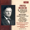 R.Strauss: Till Eulenspiegels; Mozart: Symphony No.36 "Linz", etc / Fritz Busch, BBC SO, etc