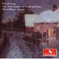 Edvard Grieg: The Three Sonatas for Violin and Piano - No.1 in F Major, Op.8; No.2 in G Minor, Op.13, No.3 in C Minor, Op.45 / David Gillham(vn), Chiharu Iinuma(p)