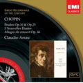 Chopin:Etudes Op.10/Op.25/Trois Nouvelles Etudes/etc:Claudio Arrau(p)