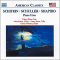 American Classics - Schifrin, Schuller, Shapiro: Piano Trios