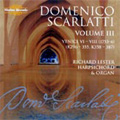 D.Scarlatti :The Complete Sonatas Vol.3 -Venice Book.6 K.296-K.325/Book.7 K.326-K.355/Book.8 K.358-K.387 (2003):Richard Lester(cemb&org)