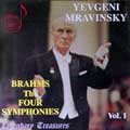 Legendary Treasures - Brahms: Four Symphonies / Mravinsky