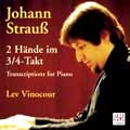 Transcriptions for Piano -J.Strauss:Les Nouvelles Soirees de Vienne/2 Concertos/etc:Lev Vinocour(p)