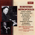 Rubinstein & Mitropoulos - Recordings 1953: Saint-Saens, Borodin, Franck, Scriabin / Arthur Rubinstein, Dimitri Mitropoulos, NYP