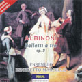 ALBINONI :BALLETTI A TRE OP.3:ENSEMBLE BENEDETTO MARCELLO