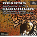 Brahms: Symphony No.3, No.4 / Carl Schuricht, SWR SO, BRSO