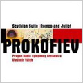 Prokofiev: Scythian Suite Op.20, Romeo & Juliet Op.64 Suites No.1, No.2 / Vladimir Valek, Prague Radio SO