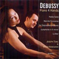 DEBUSSY:PIANO DUETS -PETITE SUITE/MARCHE ECOSSAISE/6 EPIGRAPHES ANTIQUES/ETC PIANO 4 HANDS