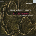 H.W.Henze: El Cimarron -A Biography of Runaway Slaves Esteban Montejo / Michael Kerstan(dir), El Cimarron Ensemble, etc