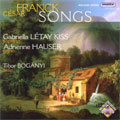 FRANCK:SONGS -MEMORY/TO LOVE/THE ANGEL & THE CHILD/ETC:GABRIELLA LETAY KISS(S)/ADRIENNE HAUSER(p)/ETC