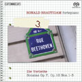 Beethoven: Piano Solo Works Vol.3 -Die Verliebte: Sonatas Op.7, Op.10-1-3 / Ronald Brautigam