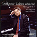 BEETHOVEN:DIABELLI VARIATIONS OP.120/DIABELLI VARIATIONS BY HUMMEL,KALKBRENNER,MOSCHELES,LISZT,SCHUBERT,CZERNY:MELVIN CHEN(p)