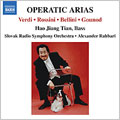 OPERATIC ARIAS-HAO JIANG TIAN:VERDI:"NABUCCO"-TU SUL LABBRO DEI VEGGENTI/"LES VEPRES SICILIENNES"-ET TOI, PALERME/ETC:ALEXANDER RAHBARI(cond)/SLOVAK RADIO SYMPHONY ORCHESTRA/HAO JIANG TIAN(Bs)