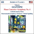 Gianini: Piano Concerto, Symphony No.4 / Gabriela Imreh(p), Daniel Spalding(cond), Bournemouth Symphony Orchestra
