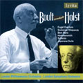 BOULT CONDUCTS HOLST:FUGAL OVERTURE OP.40-1/SOMERSET RHAPSODY OP.21-1/ETC:ADRIAN BOULT(cond)/LPO/LSO