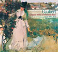Gaubert:Complete Works for Flute & Piano:Sonata/Deux Esquisses/Deuxieme Sonata/etc:Susan Milan(fl)/Iwan Brown(p)