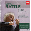 Bartok: Miraculous Mandarin Op.19 Sz.73 (1993), Concerto for Orchestra Sz.116 (1992), Piano Concertos No.1-No.3 (1990, 1992), etc  / Simon Rattle(cond), City of Birmingham SO, Peter Donohoe(p), etc