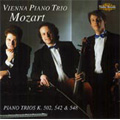 Mozart: Piano Trios K.502, K.542, K.548 (5/1-4/1999) / Vienna Piano Trio