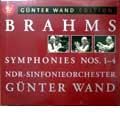 Brahms: Symphonies No.1-No.4 (1982-83):Gunter Wand(cond)/NDR Symphony Orchestra