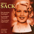 Erna Sack - German Nightingale; Aufnahmen Recordings 1934-1949
