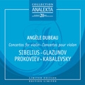 Violin Concertos - Sibelius, Glazunov, Prokovief, Kabalevsky / Angele Dubeau