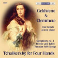 Tchaikovsky for 4 Hands at 1 Piano: Symphony No.4, Romeo & Juliet, 16 Russian Folk Songs / Goldstone and Clemmow