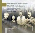 Beethoven: Triple Concerto; Brahms: Violin Concerto / Jiri Belohlavek, Prague PO, Rumi Itoh, Frantisek Novotny, etc
