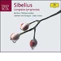 Sibelius: Symphonies No.1-7 / Okko Kam(cond), Herbert von Karajan(cond), Helsinki Radio Symphony Orchestra, Berlin Philharmonic Orchestra