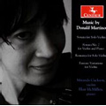 Music by Donald Martino -Sonata for Solo Violin, Sonata No.2, Romanza for Solo Violin, etc / Miranda Cuckson(vn), Blair McMillen(p)