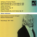 Mozart: Piano Concerto No.17 K.453, No.21 K.467; Schumann: Kinderszenen Op.15; Chopin: Piano Concerto No.2 Op.21  / Stefan Askenase, Carl Schuricht, Stuttgart Radio SO, etc