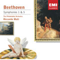 Beethoven:Symphony No.1/5:R.Muti