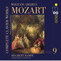 Mozart: Complete Clavier Works Vol.9 -Marches K.408, 12 Variations "Ah, vous dirai je, maman" K.265, etc (6/23-24/2006, 3/13/2007) / Siegbert Rampe(cemb/fp)