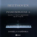 Beethoven: Piano Sonatas Vol.6 - No.3, No.23-No.25 / Daniela Varinska